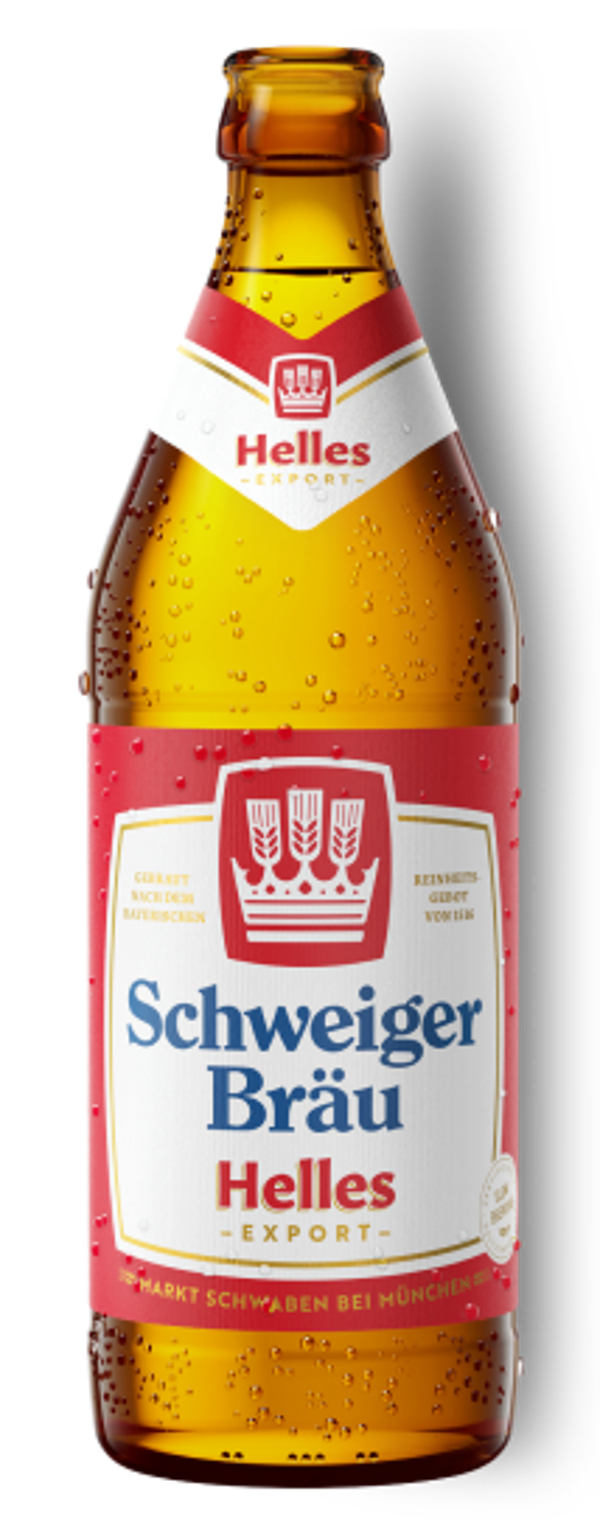 Schweiger Hell Export 0,5 Liter