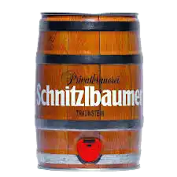 Schnitzlbaumer Lagerbier Hell Partyfass 5 Liter