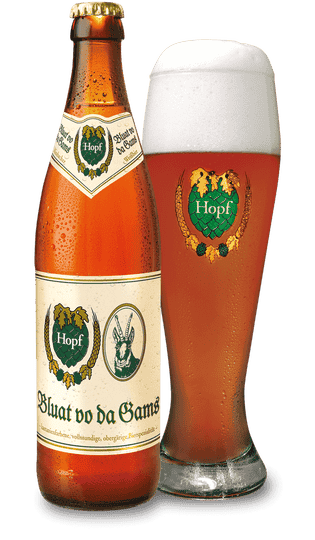 Hopf Label WEISSBIERBRAUEREI HOPF / BRAUEREIEN | BierTheke-Chiemgau