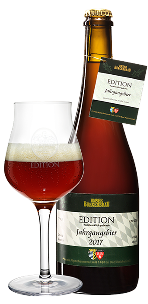 Bürgerbräu "Edition" Jahrgangsbier 0,75 Liter