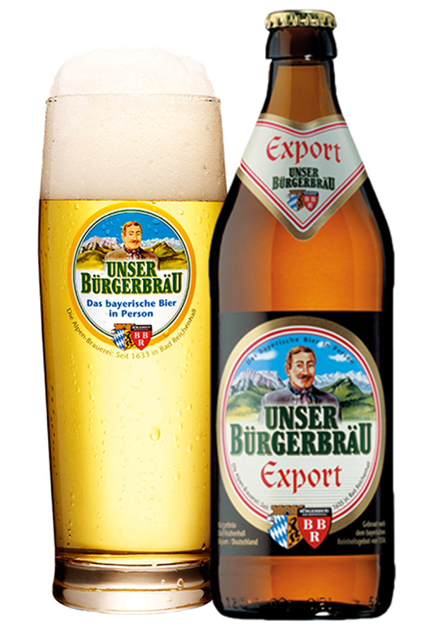 Bürgerbräu Export 0,5 Liter