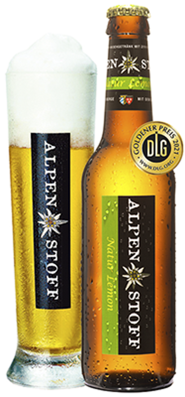 Bürgerbräu Alpenstoff Lemon 0,33 Liter
