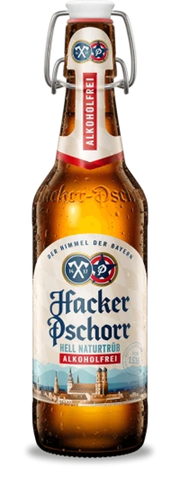 Hacker Pschorr Münchner Hell Alkoholfrei 0,5 Liter