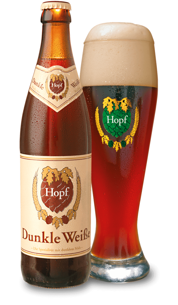 Hopf Dunkle Weiße 0,5 Liter