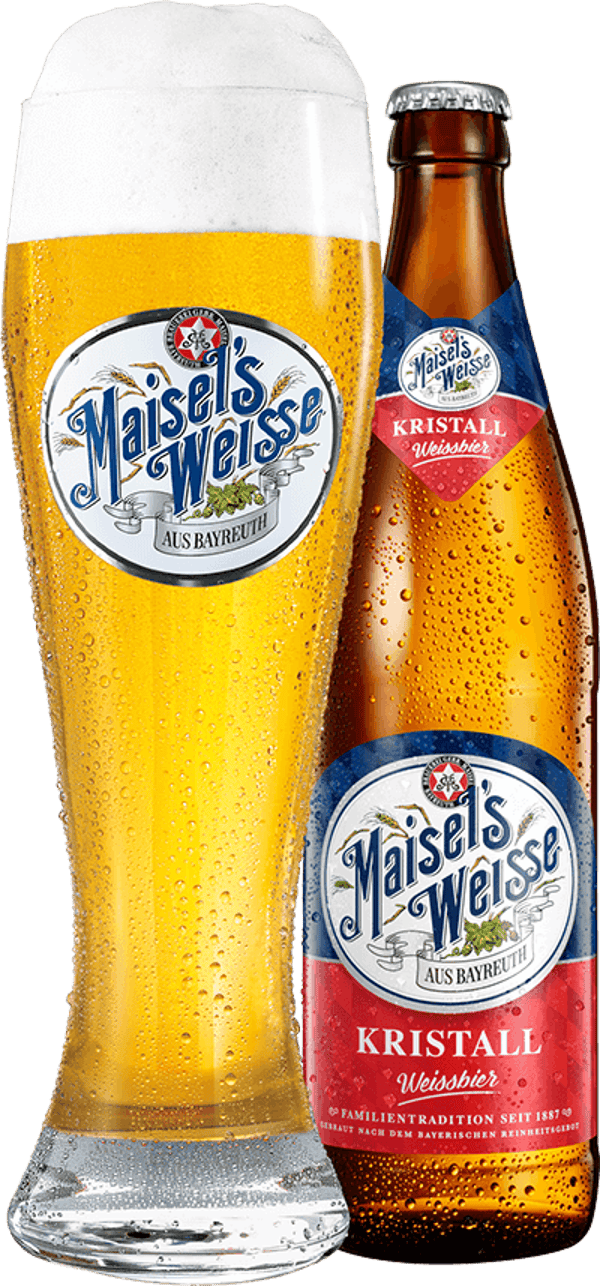 Maisel´s Weisse Hefe Weissbier Kristall 0,5 Liter
