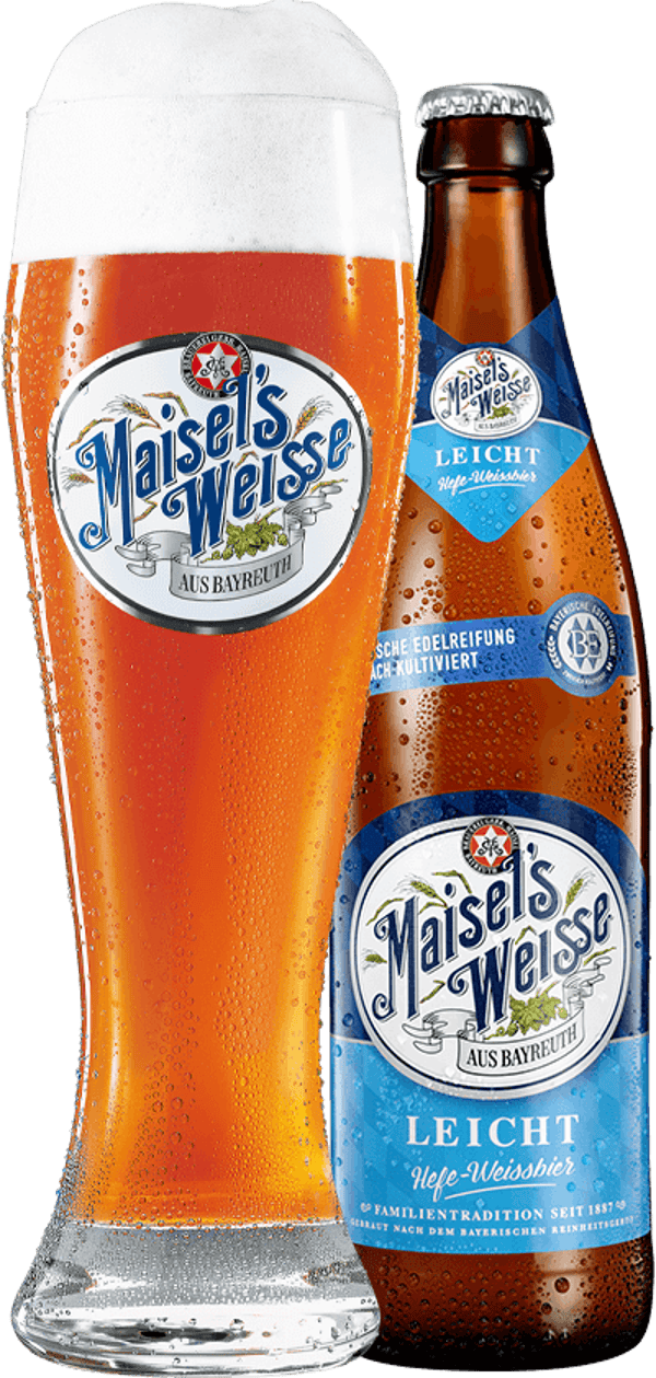 Maisel´s Weisse Hefe Weissbier Leicht 0,5 Liter