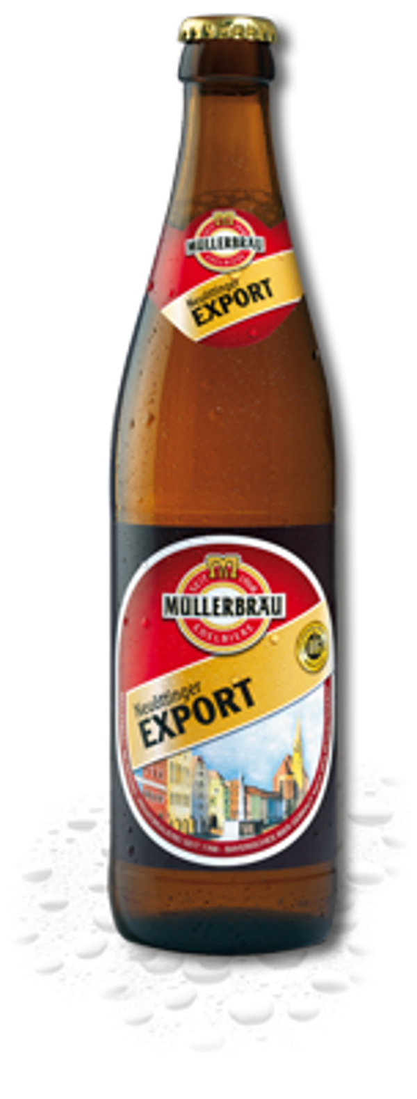 Müllerbräu Export Hell 0,5 Liter
