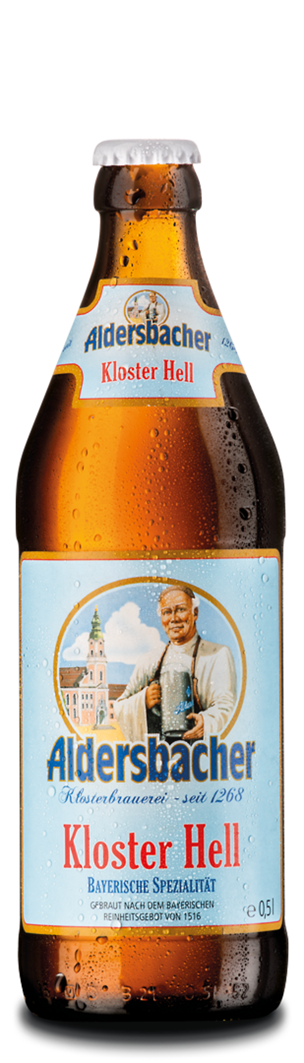 Aldersbacher Kloster Hell 0,5 Liter