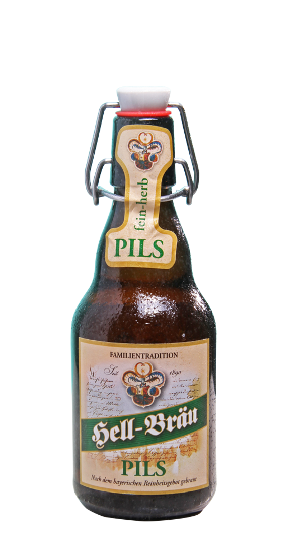 Altöttinger Hell-Bräu Pils 0,33 Liter Bügelflasche