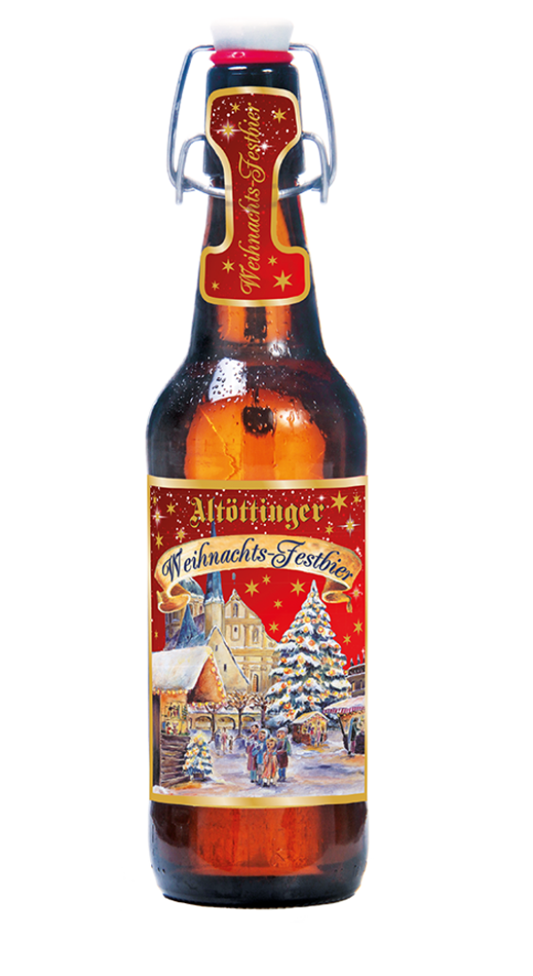 Altöttinger Weihnachts-Festbier 0,5 Liter Bügelflasche - Saisonbier
