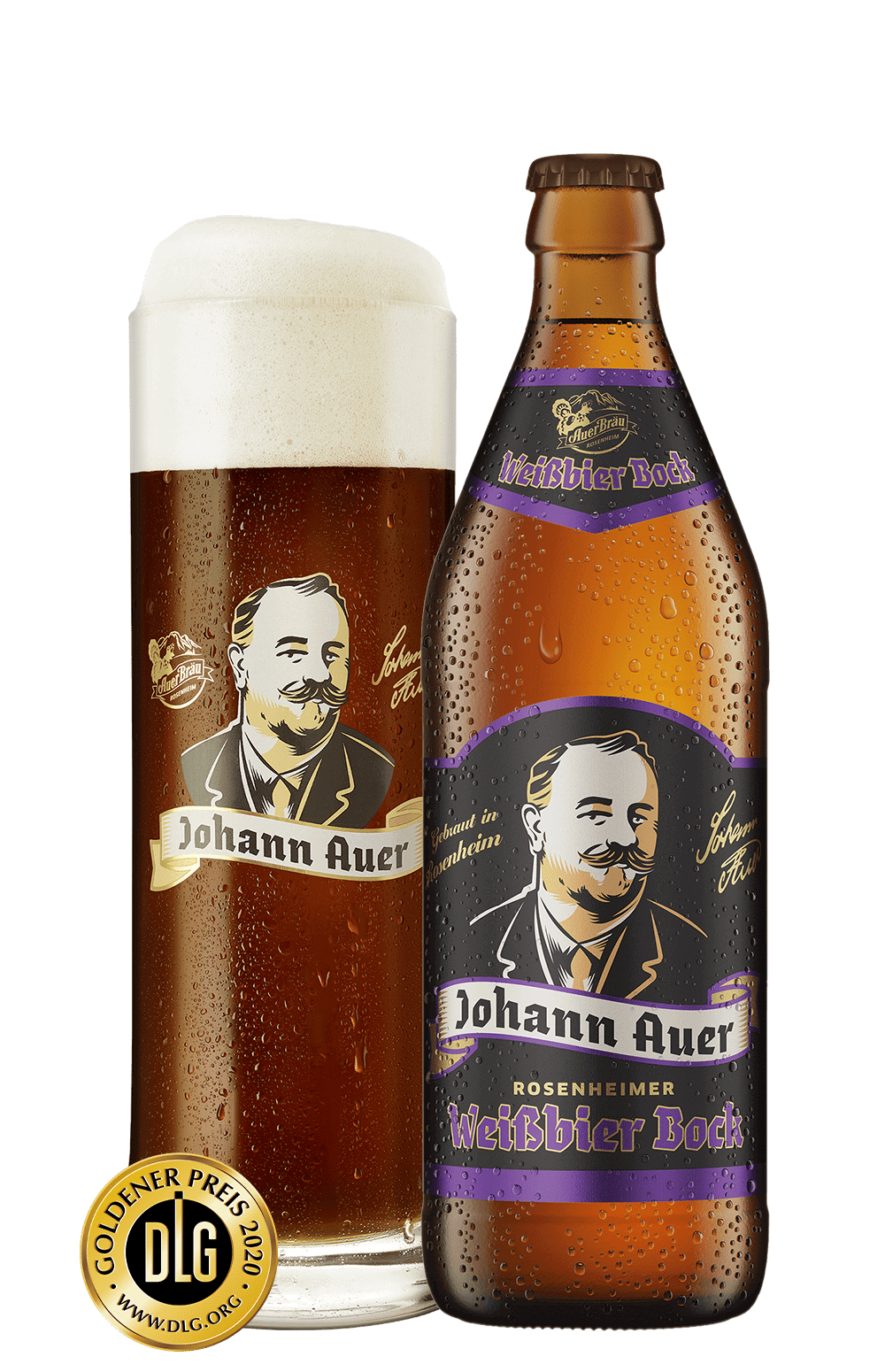 Auerbräu Weißbier Bock 0,5 Liter - Saisonbier