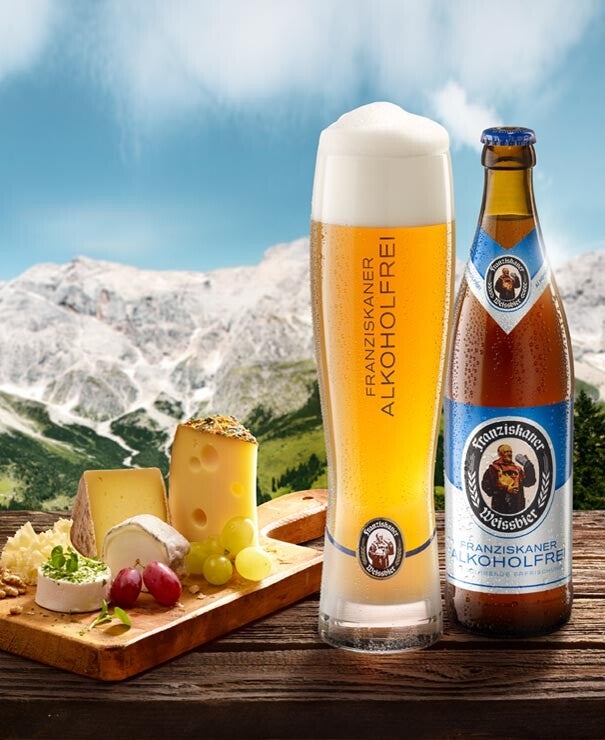 Franziskaner Weissbier Alkoholfrei 0,5 Liter