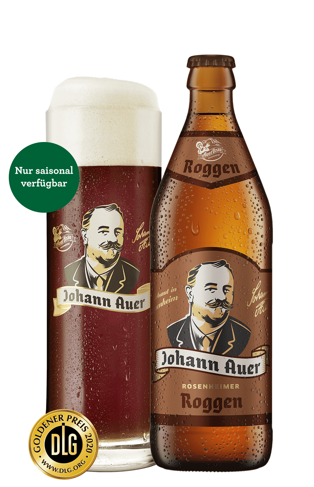 Auerbräu Roggen 0,5 Liter - Saisonbier