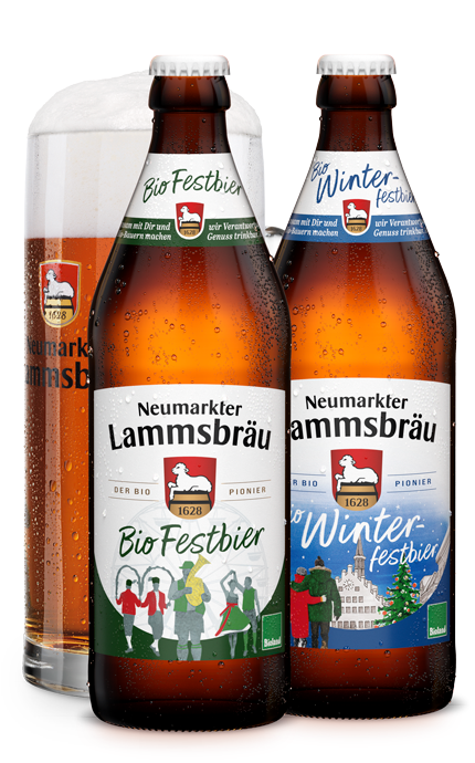Lammsbräu Bio Festbier 0,5 Liter - Saisonbier
