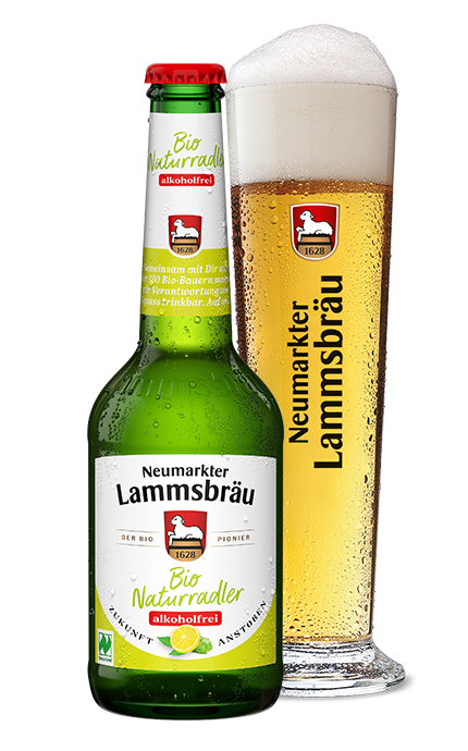 Lammsbräu Bio Naturradler Alkoholfrei 0,33 Liter