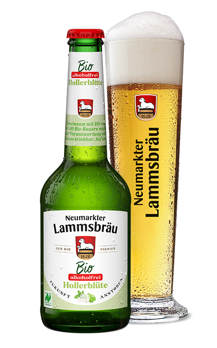 Lammsbräu Bio Alkoholfrei Hollerblüte 0,33 Liter