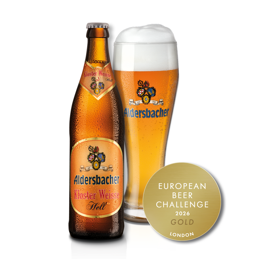 Aldersbacher Kloster Weiße Hell 0,5 Liter