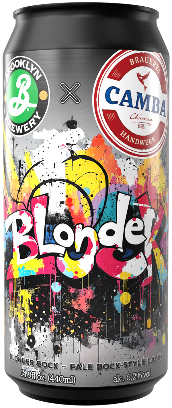 Camba Collab Blonder Bock Dose 0,44l - Collab Camba x Brooklyn