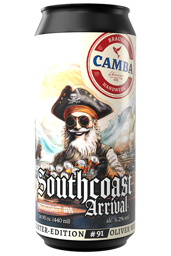Camba Braumeister Edition #91 SOUTHCOAST ARRIVAL Dose 0,44 Liter - Limitiert