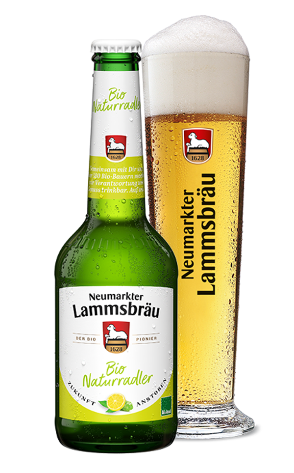 Lammsbräu Bio Naturradler 0,33 Liter