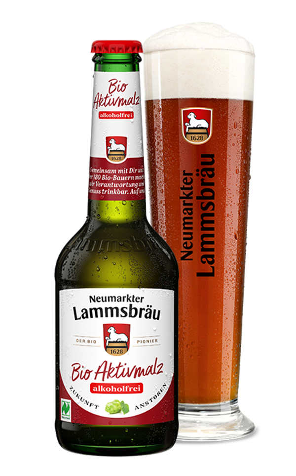 Lammsbräu Bio Aktivmalz 0,33 Liter