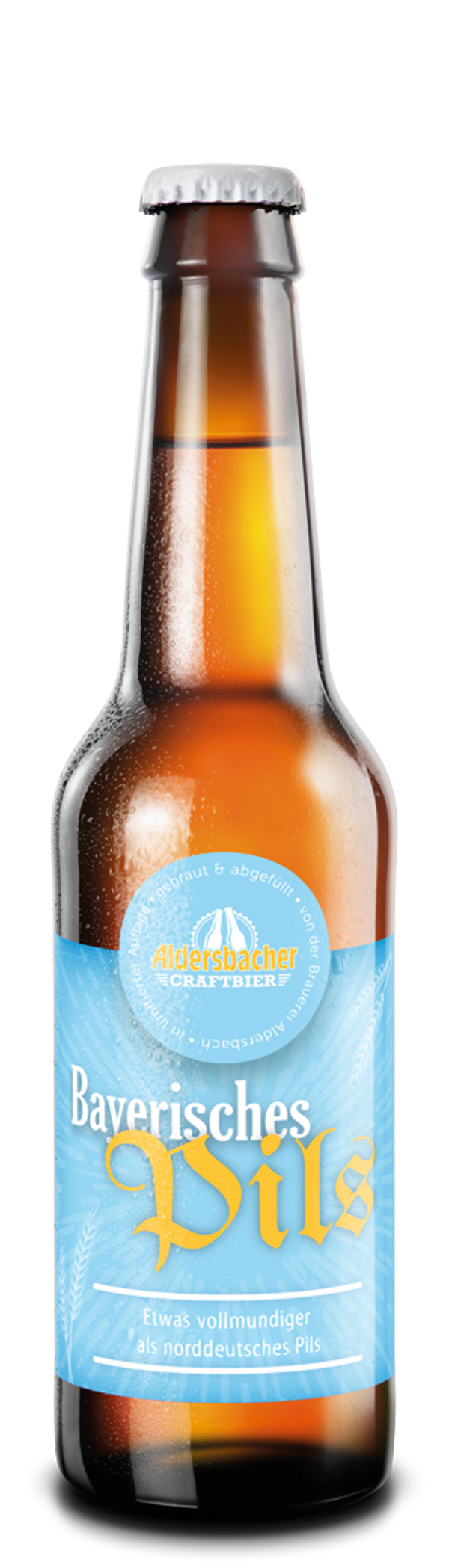 Aldersbacher Craftbier Bayerisches Pils 0,33 Liter