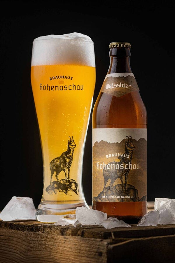 Hohenaschauer Weissbier Hell 0,5 Liter