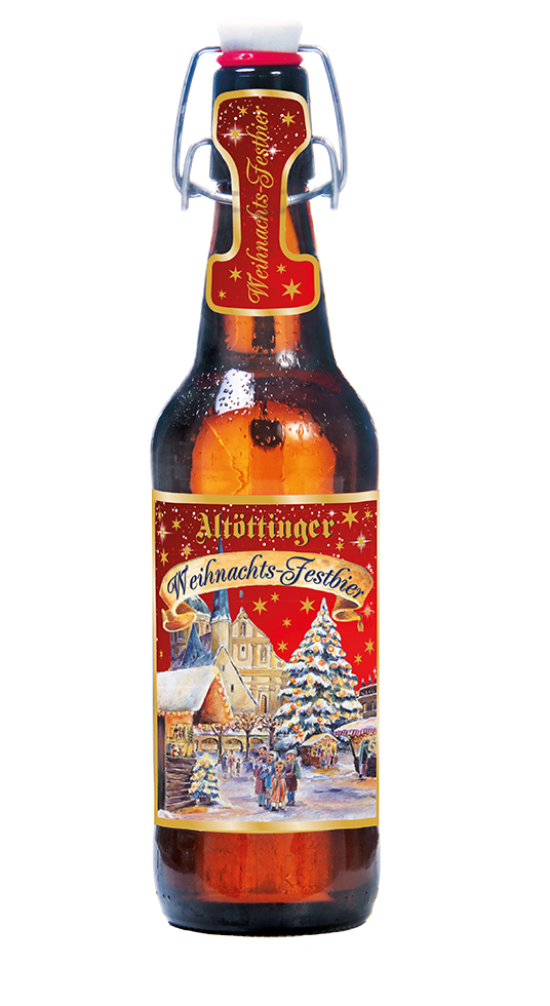 Altöttinger Weihnachts-Festbier 0,5 Liter Bügelflasche - Saisonbier