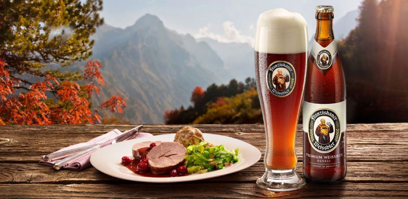 Franziskaner Hefe Weissbier Dunkel 0,5 Liter