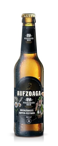Wieninger "Aufzoaga" Hopfen-Festbier 0,33 Liter - Saisonbier