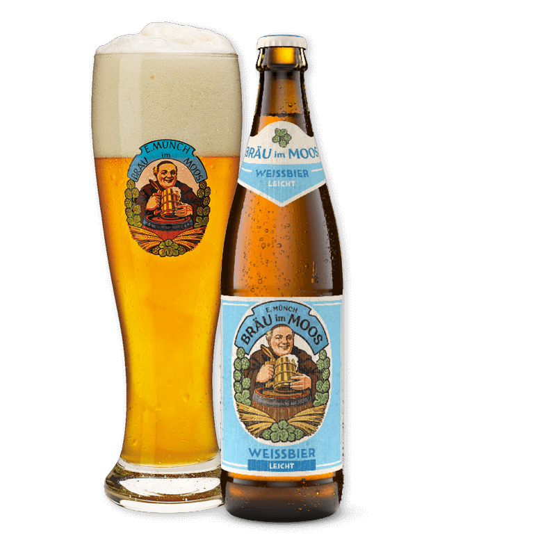 Bräu im Moos Leichte Weisse 0,5 Liter
