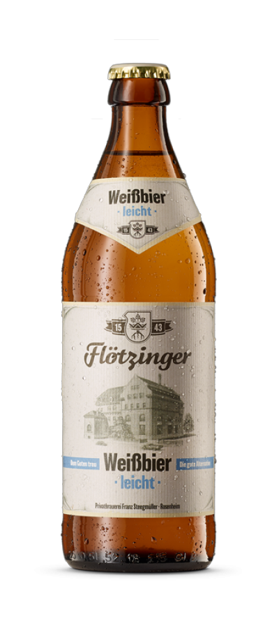 Flötzinger Weißbier Leicht 0,5 Liter