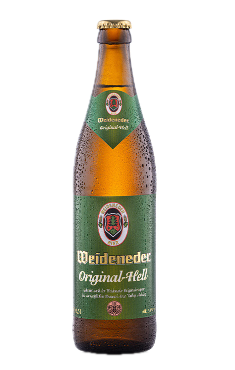 Weideneder Original Hell 0,5 Liter