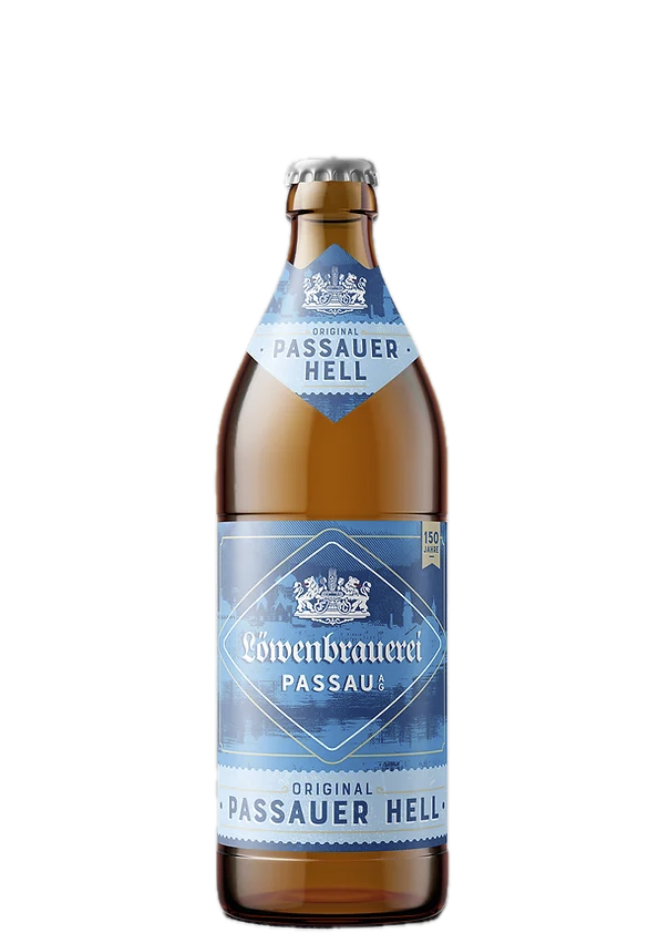 Löwenbrauerei Passau Passauer Hell 0,5 Liter
