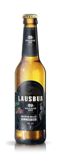 Wieninger "Lausbua" Schankbier 0,33 Liter - Saisonbier