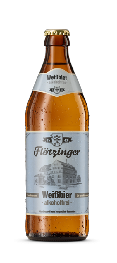 Flötzinger Weißbier Alkoholfrei 0,5 Liter