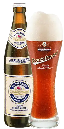 Kuchlbauer "Sportsfreund" Weißbier Leicht 0,5 Liter