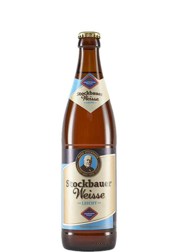 Löwenbrauerei Passau Stockbauer Weisse Leicht 0,5 Liter