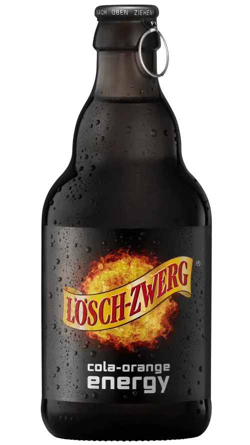 Schimpfle Löschzwerg Energy Cola-Orange 0,33 Liter