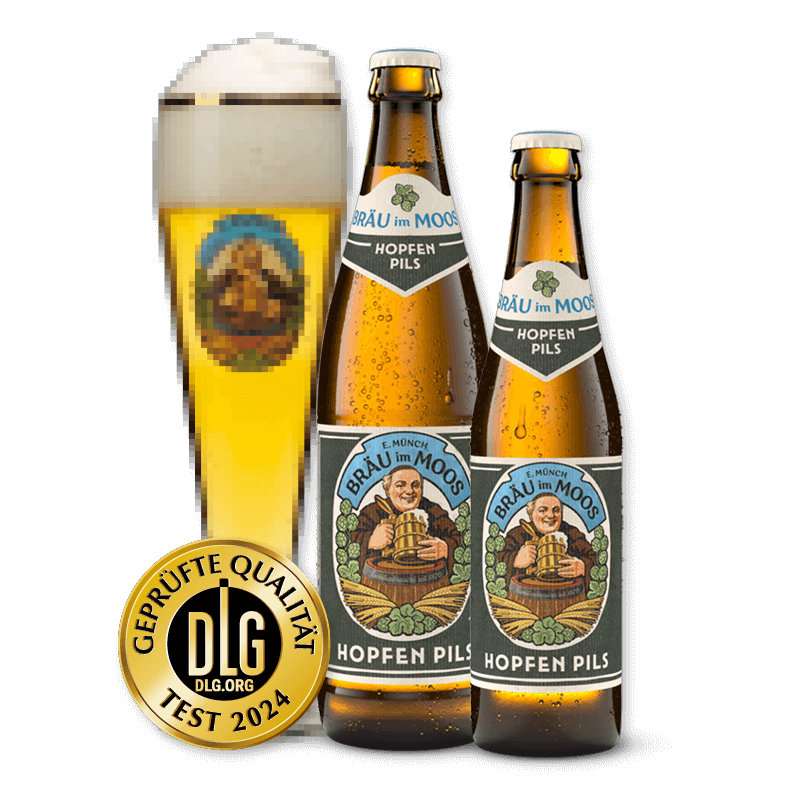 Bräu im Moos Hopfen-Pils 0,33 Liter
