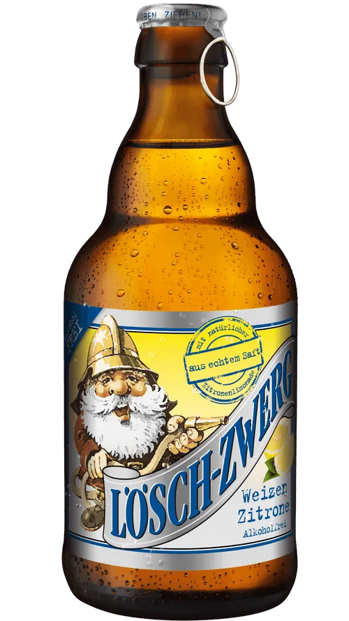 Schimpfle Löschzwerg Weizen Zitrone Alkoholfrei 0,33 Liter