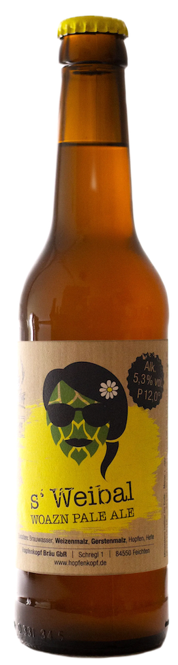 Hopfenkopf "s'Weibal" Weizen Pale Ale 0,33 Liter