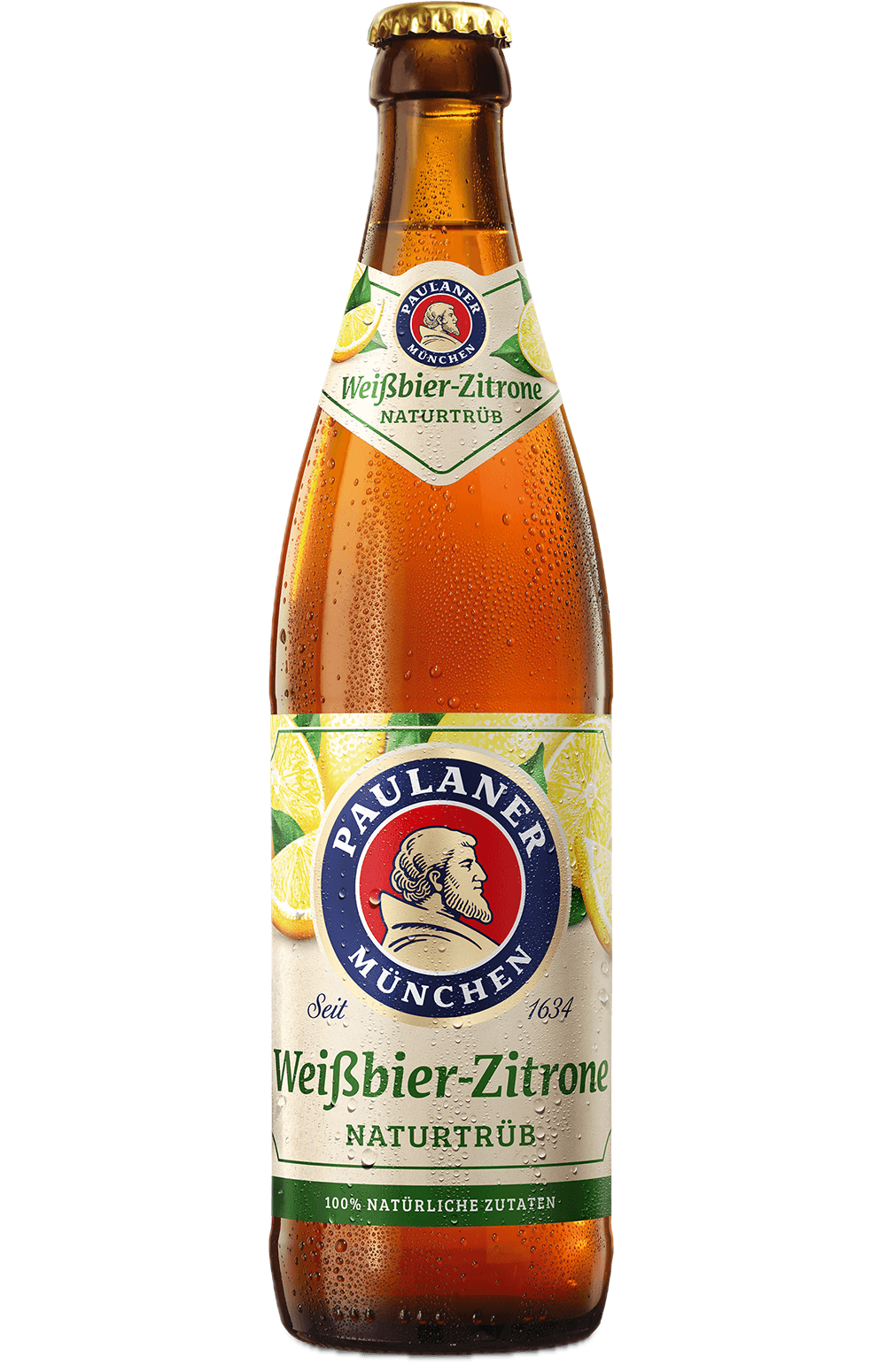 Paulaner Weißbier Zitrone Naturtrüb 0,5 Liter