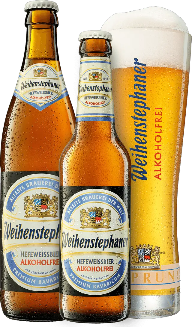 Weihenstephaner Hefe Weißbier Alkoholfrei 0,5 Liter