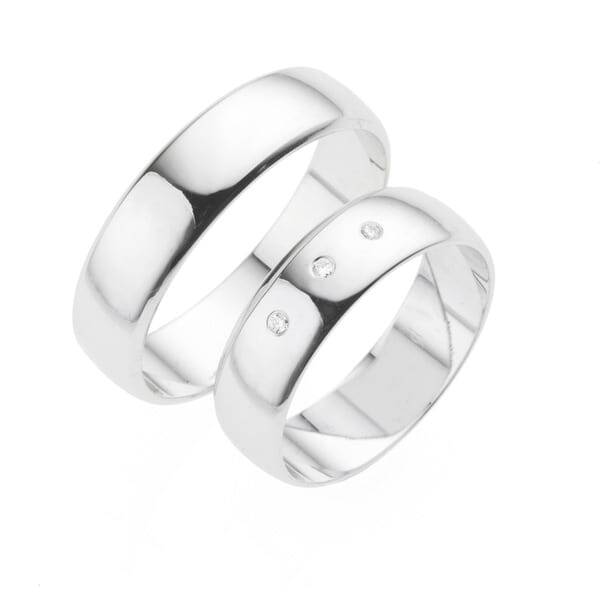 i186 iChoose witgouden trouwringen