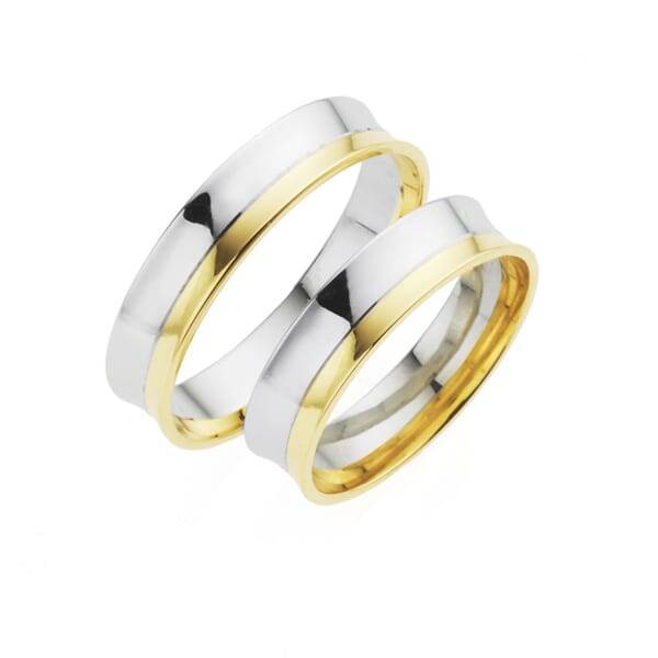 i445 iChoose bicolor trouwringen