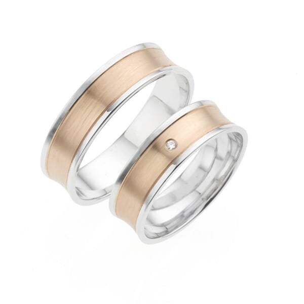 i416 iChoose bicolor trouwringen