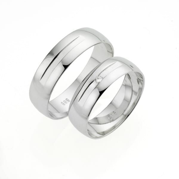 i526 iChoose witgouden trouwringen