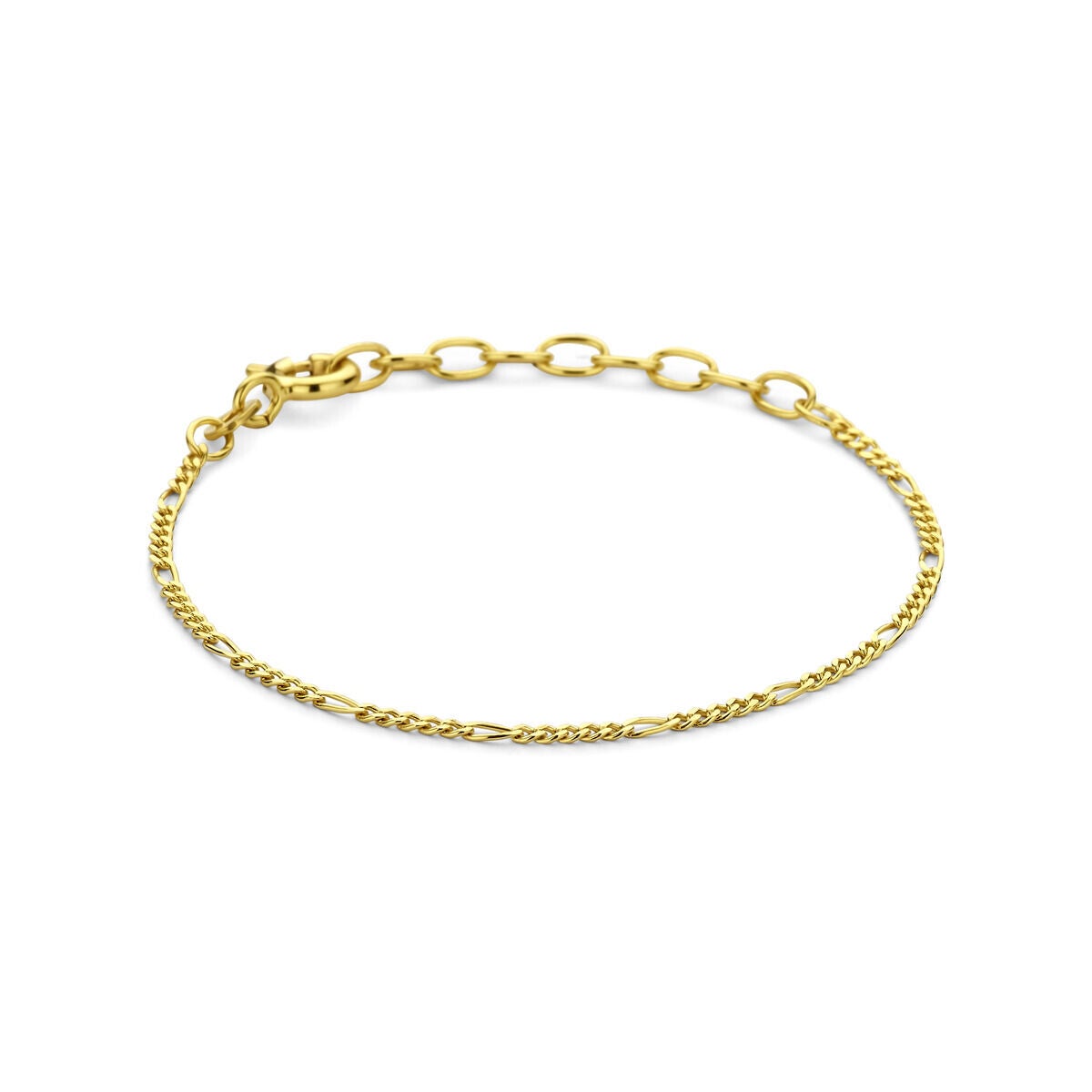 armband figaro 1,6 mm 14k goud