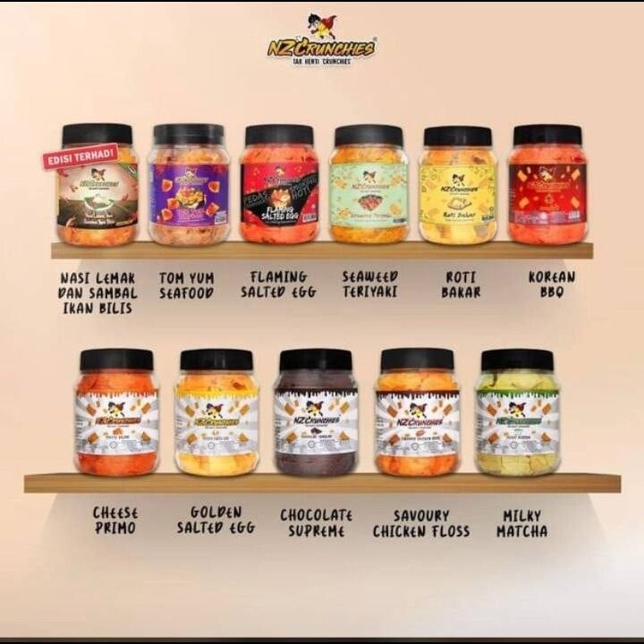 NZ CRUNCHIES (BOTTLE EDITION)